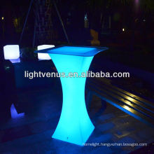 16 colors change cordless led bar chair